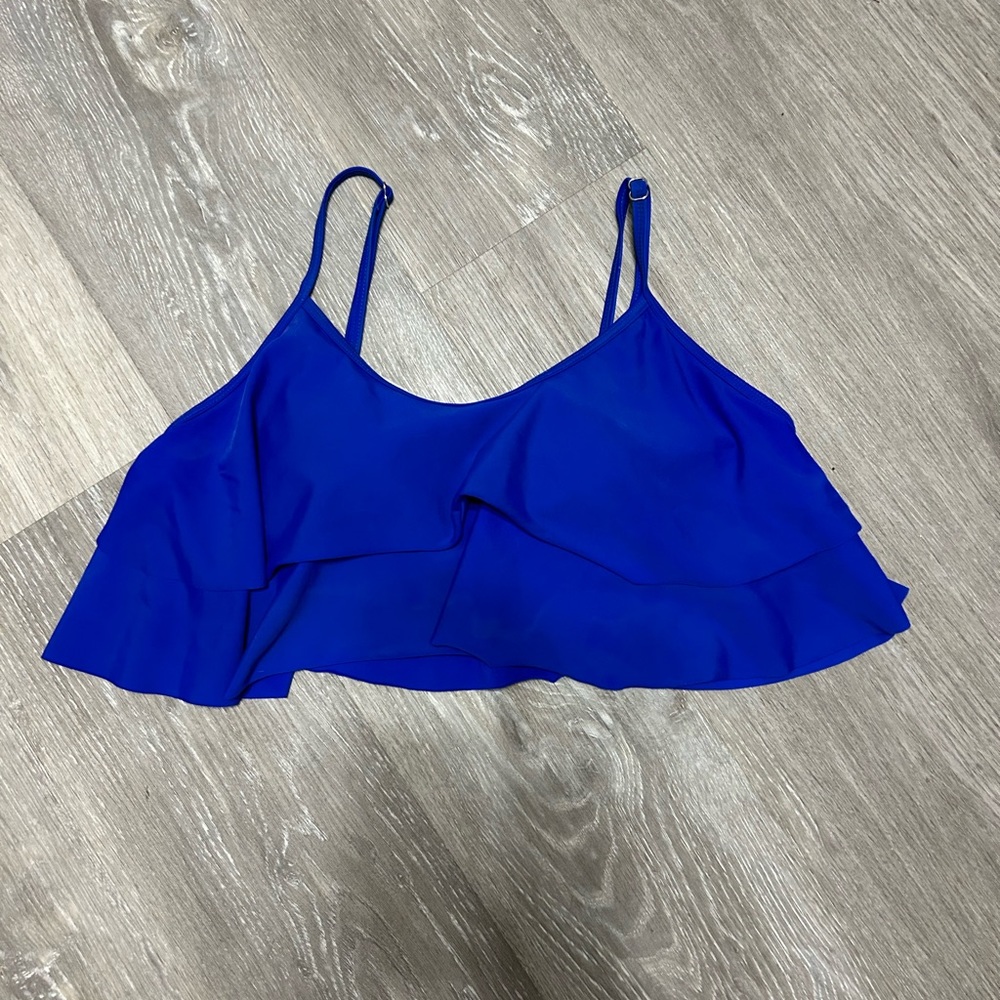 Women’s flutter swim top